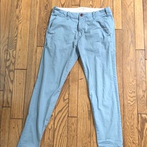 Hollister Super Skinny Chino - Blue - 31x32 Men